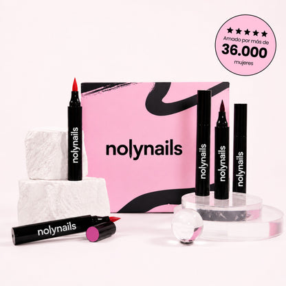 5 viltstift nagellakken zonder UV-lamp | Nolynails™