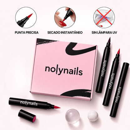 5 viltstift nagellakken zonder UV-lamp | Nolynails™